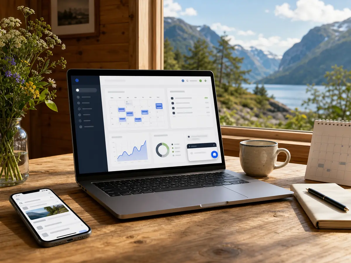 Your business takes a vacation. Your website shouldn't.
