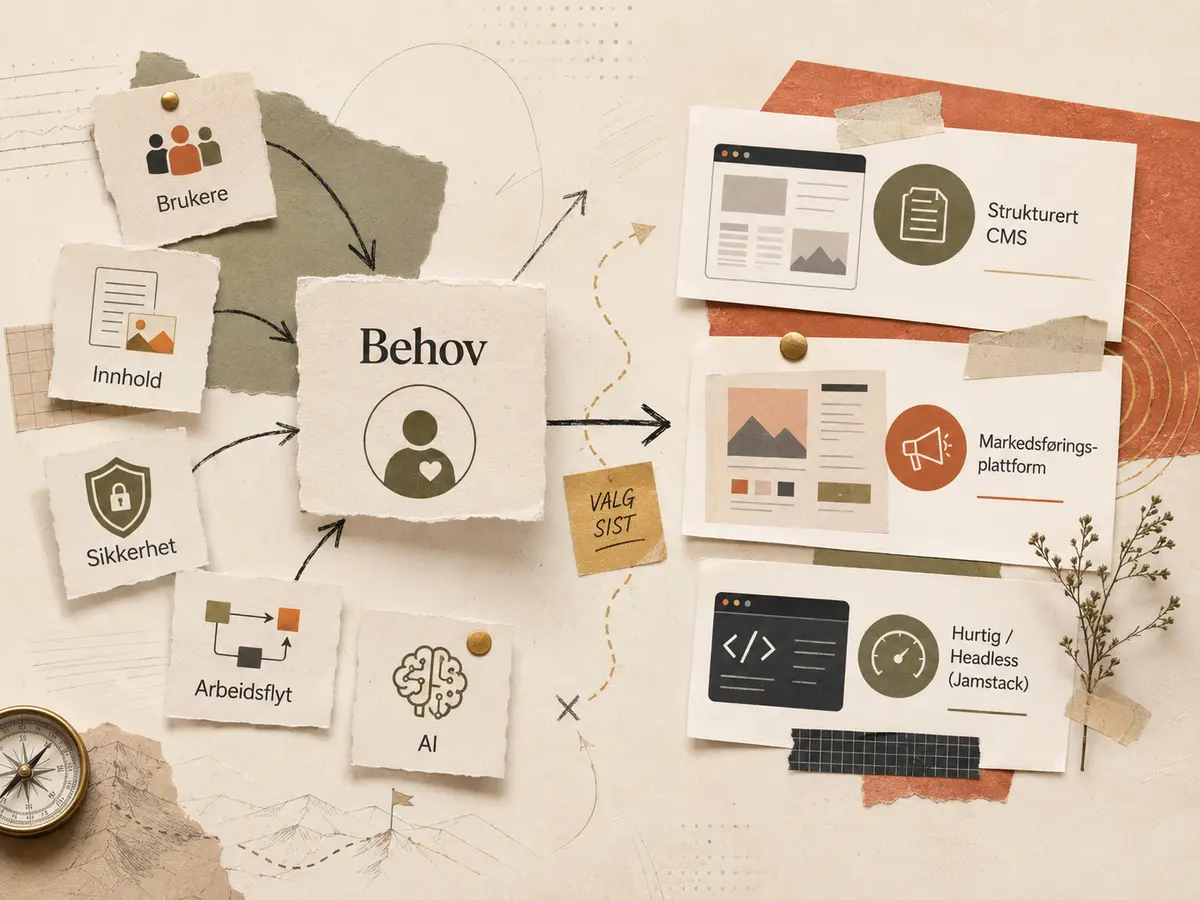 Technology is chosen last: your needs determine the platform